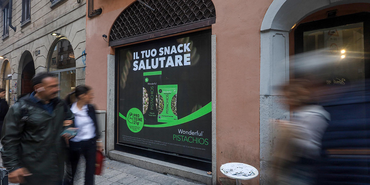 Wonderful® a Milano con una campagna Digital Out of Home